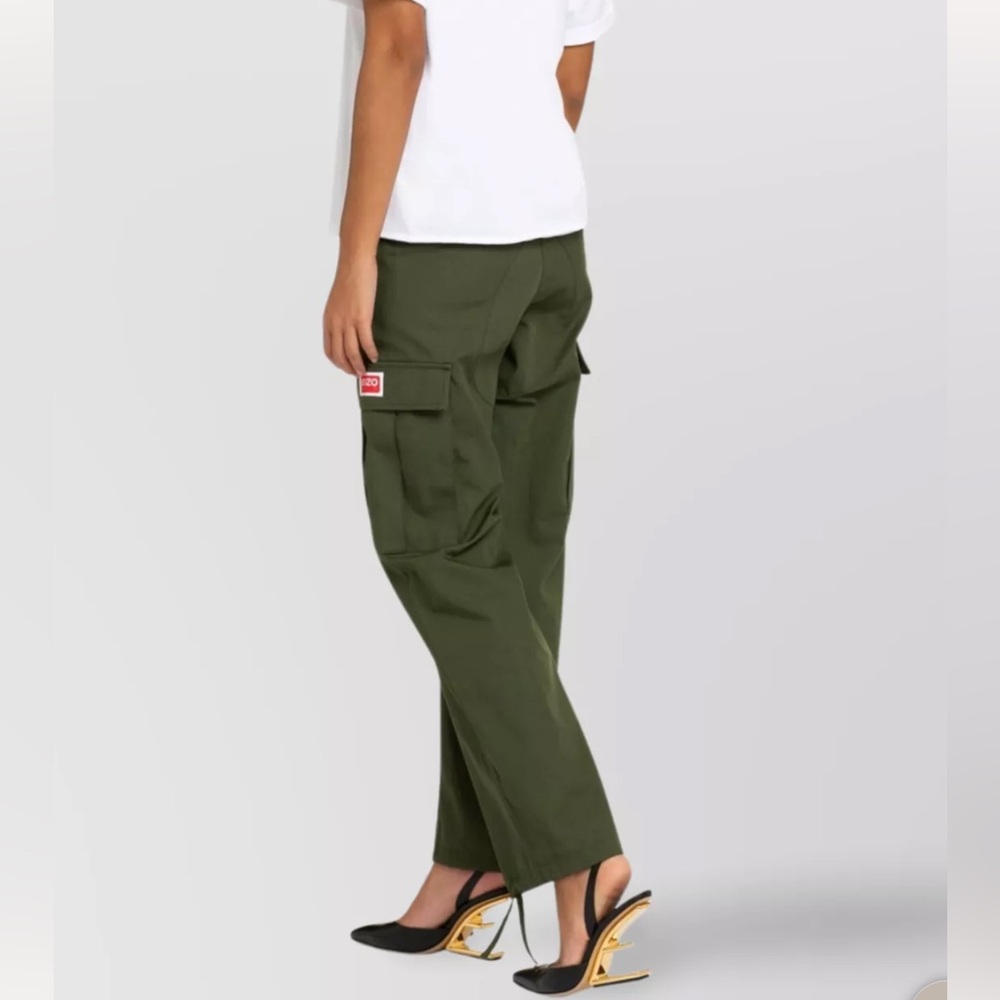Kenzo Green Cargo Pants